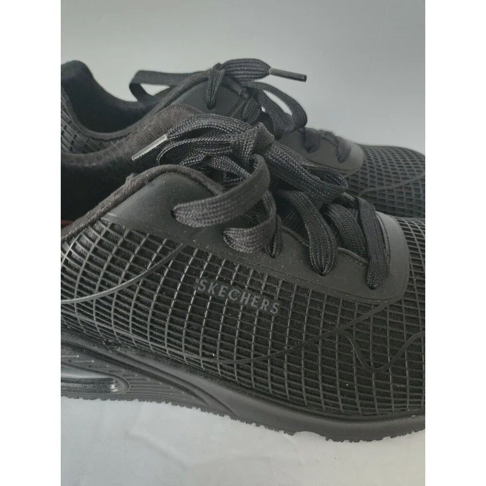 Skechers Women's Composite Toe EH Slip Resistant Lace-Up Shoe 108072/BBK Size 10
